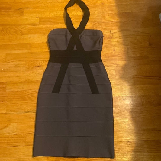 Women’s Herve Leger dress. Grey. Size M