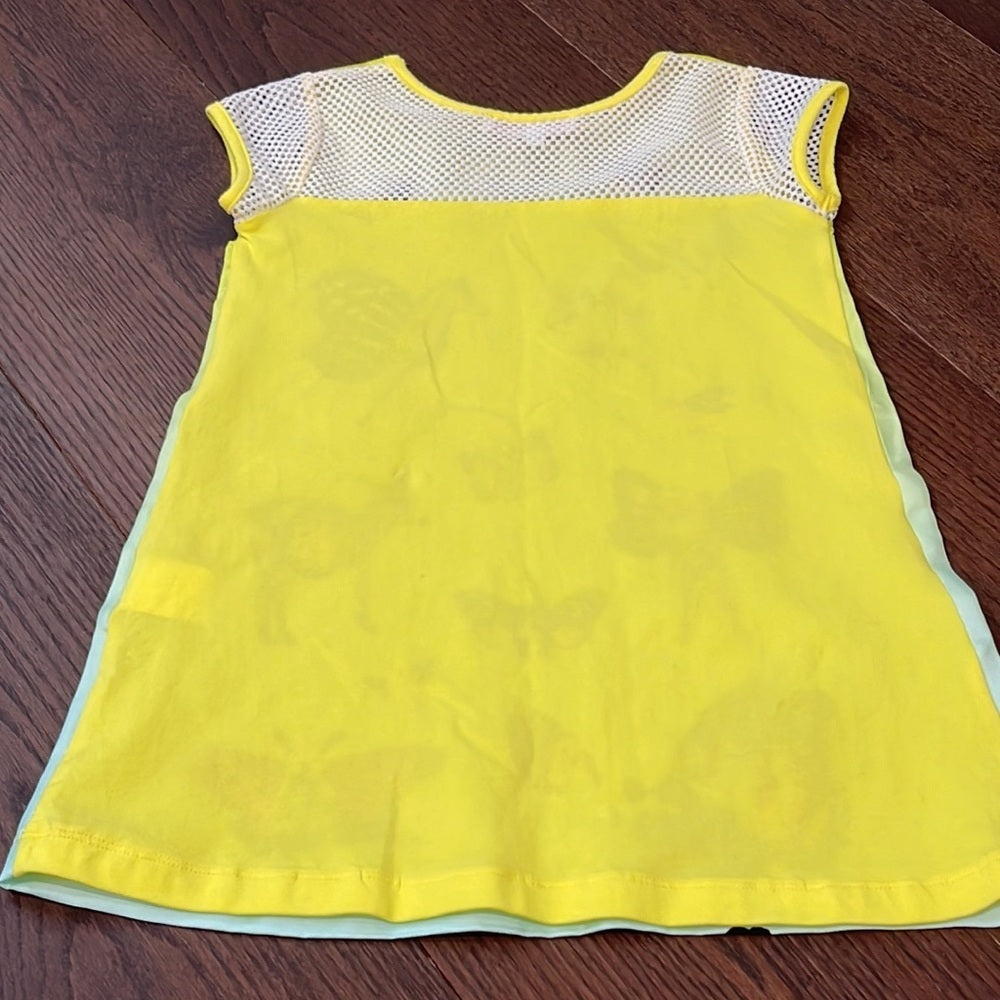 Anne Kurris Girls Yellow Dress Size 4