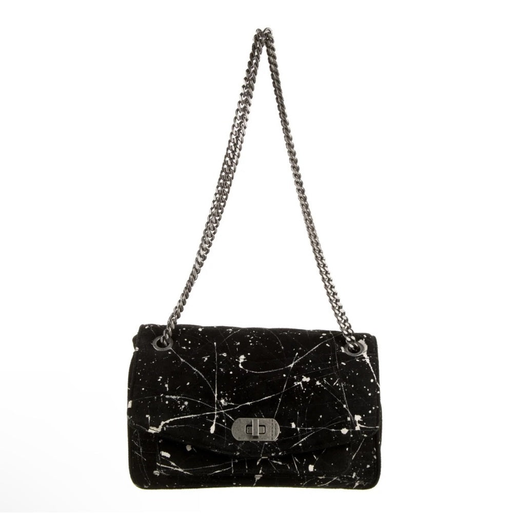 Zadig & Voltaire Black Suede Shoulder Bag