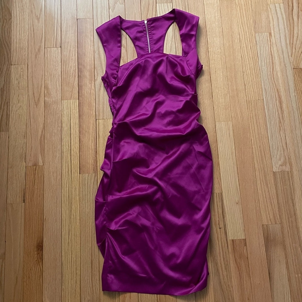 Rubber Ducky Purple Sleeveless Dress Size Small