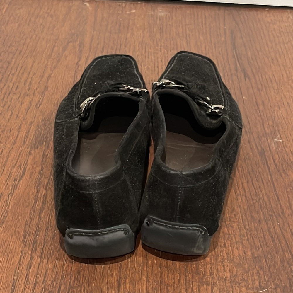 STUART Weitzman Black Suede Women’s Flats Size 8.5 Wide