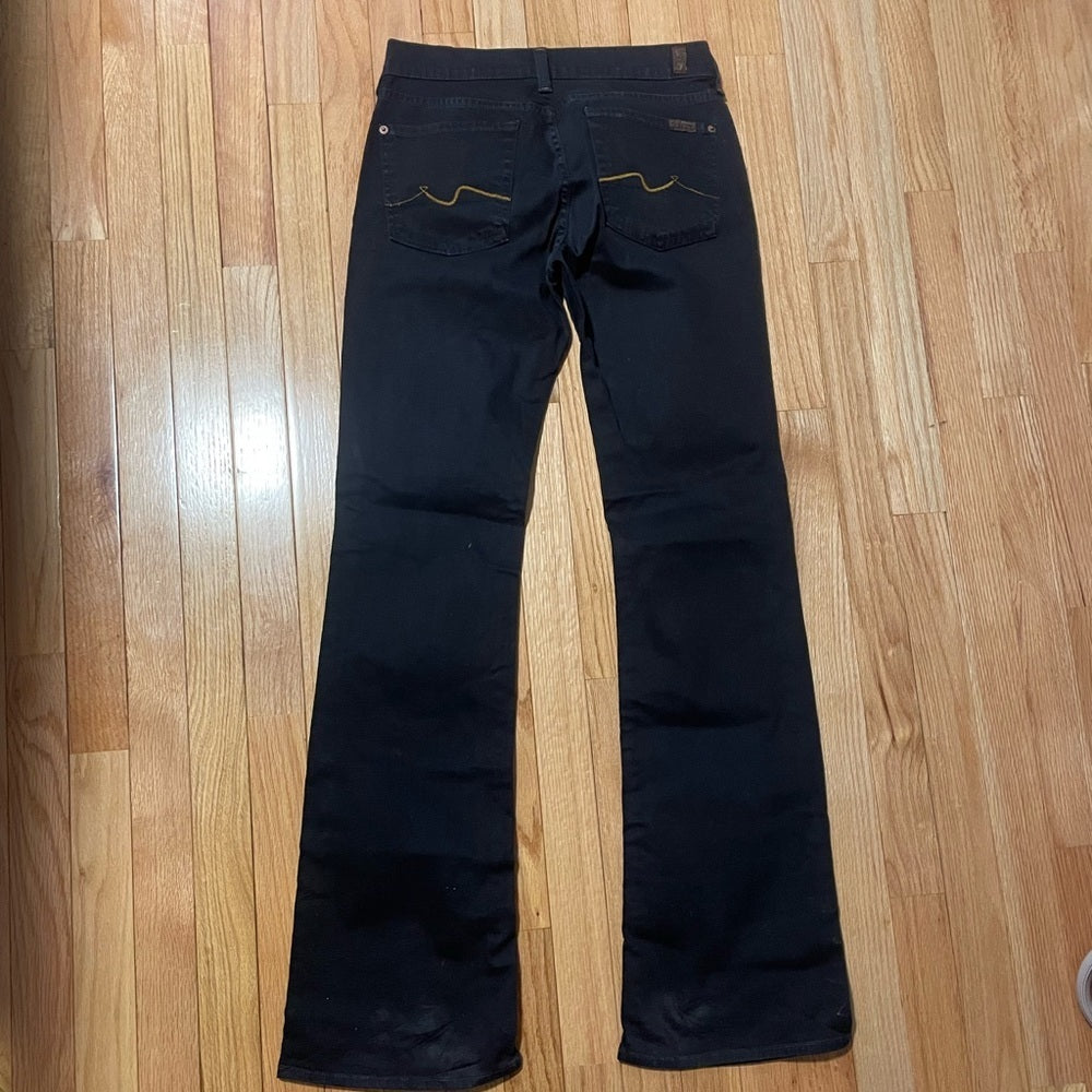 For All Mankind Women’s Black Jeans Size 27