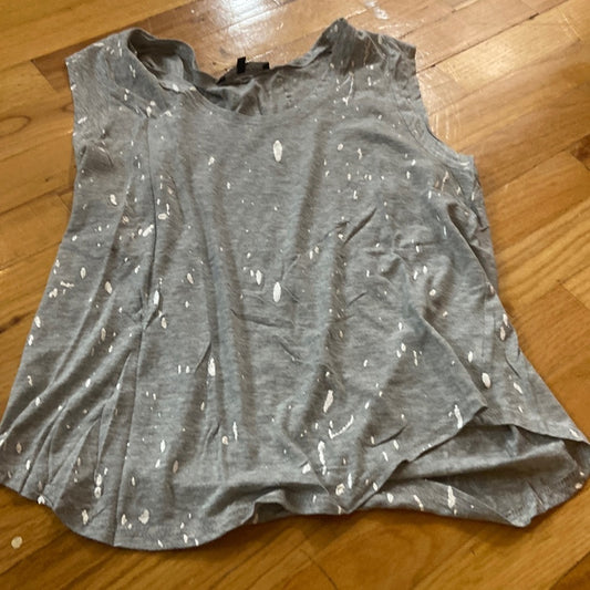 Women’s Generation Love top. Grey with white. Size S