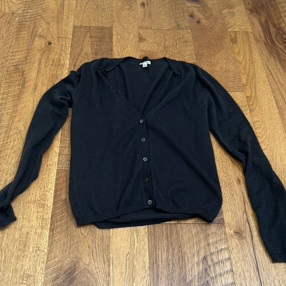 Miu Miu Women’s Black Cardigan Size 44 Size 8