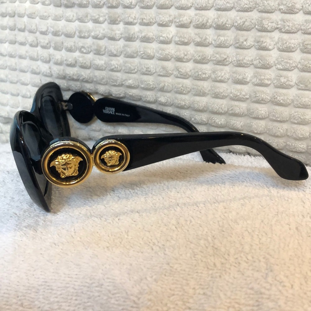 Gianni Versace Black Sunglasses