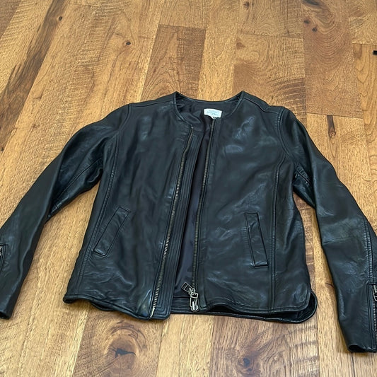 Hartford Alternative Classics 1979 Women’s Black Leather Jacket Size 1 Small