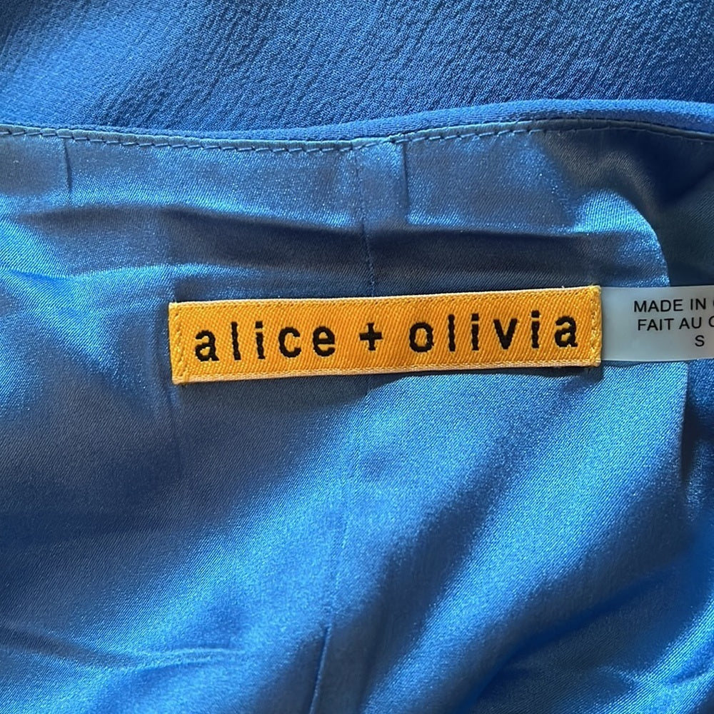 Alice & Olivia Blue dress size S