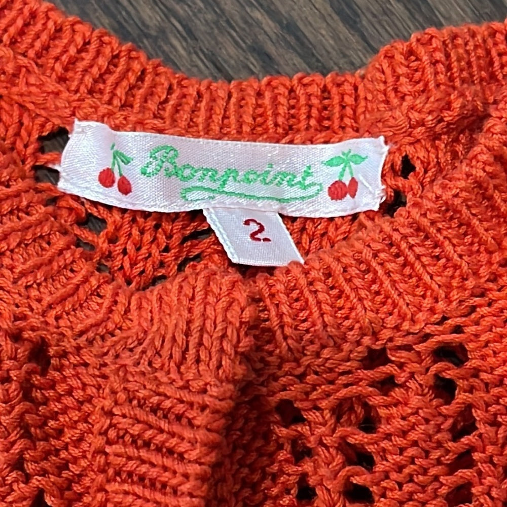 BONPOINT Girls Cardigan Size 2