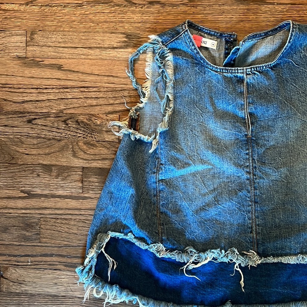 Women’s Blank NYC denim top Size Medium