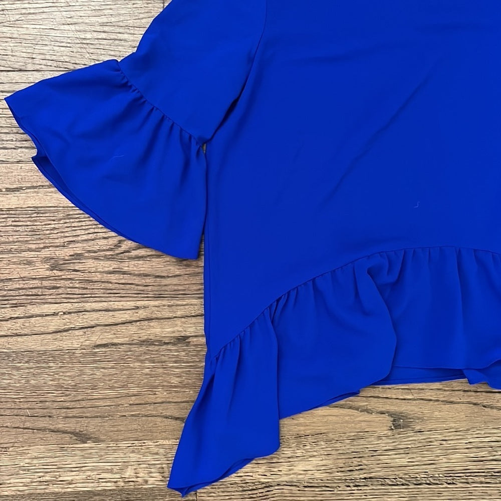 Gibson blue blouse size SMALL