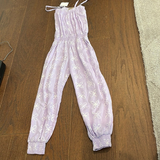 NWT Skemo Girls Lilac Romper Size 6/8