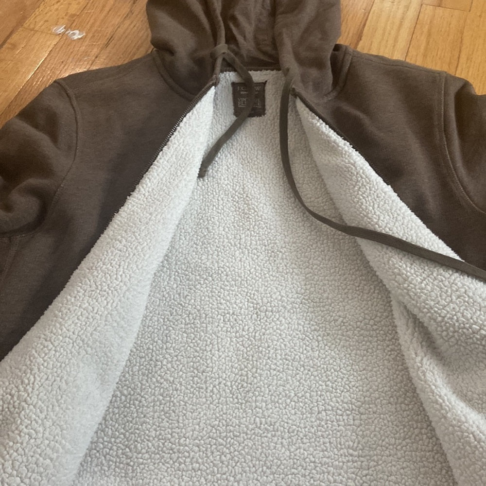 Women’s J crew sweatshirt. Brown. Size L