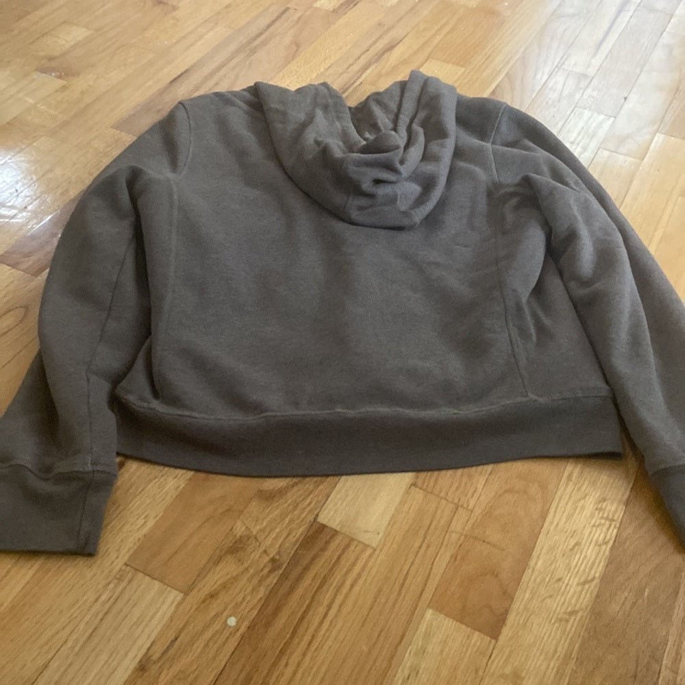 Women’s J crew sweatshirt. Brown. Size L