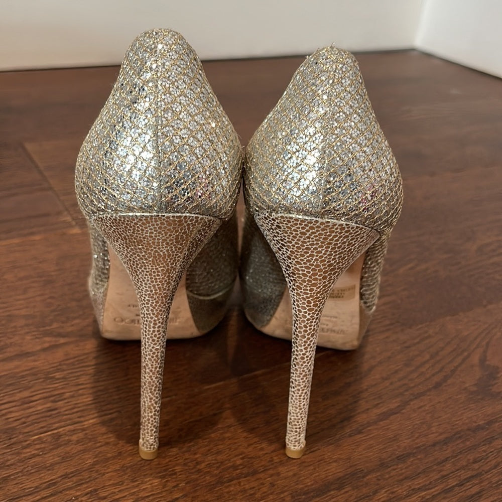 Jimmy Choo Women’s Peep Toe Pumps Size 38/8