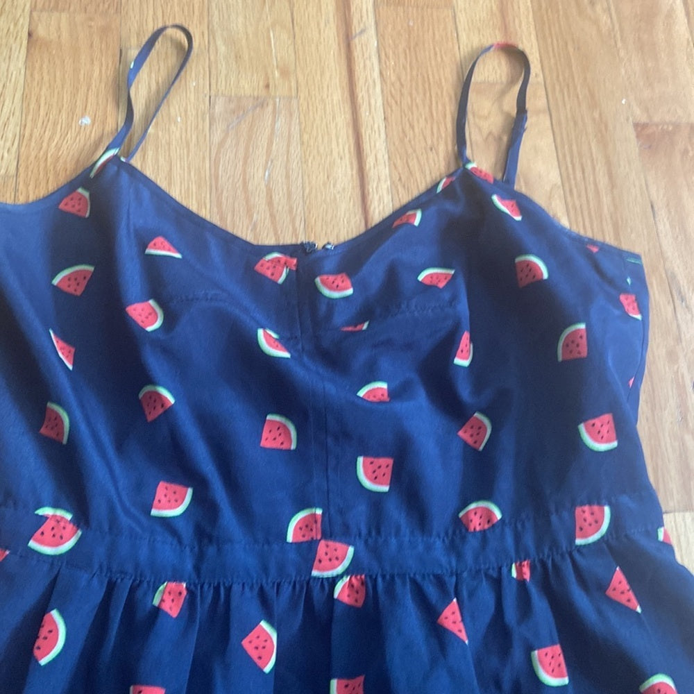 Women’s J Crew dress. Blue and red. Size 8