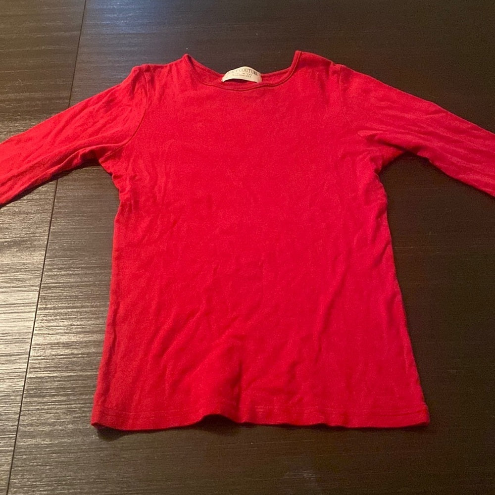 Juicy Couture Women’s Medium Red Long Sleeve