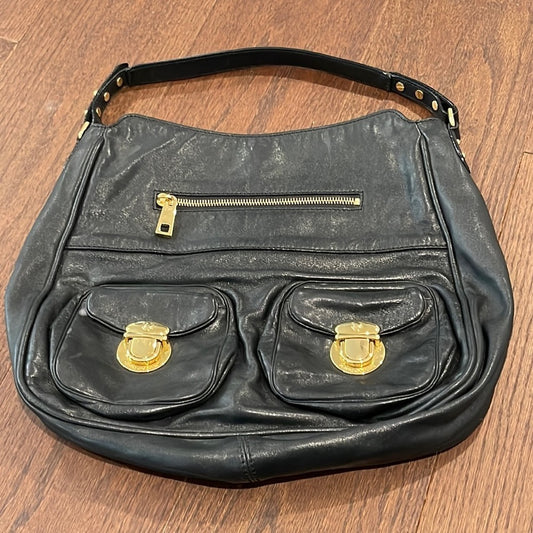 Marc Jacob’s Women’s Black Leather Shoulder Bag