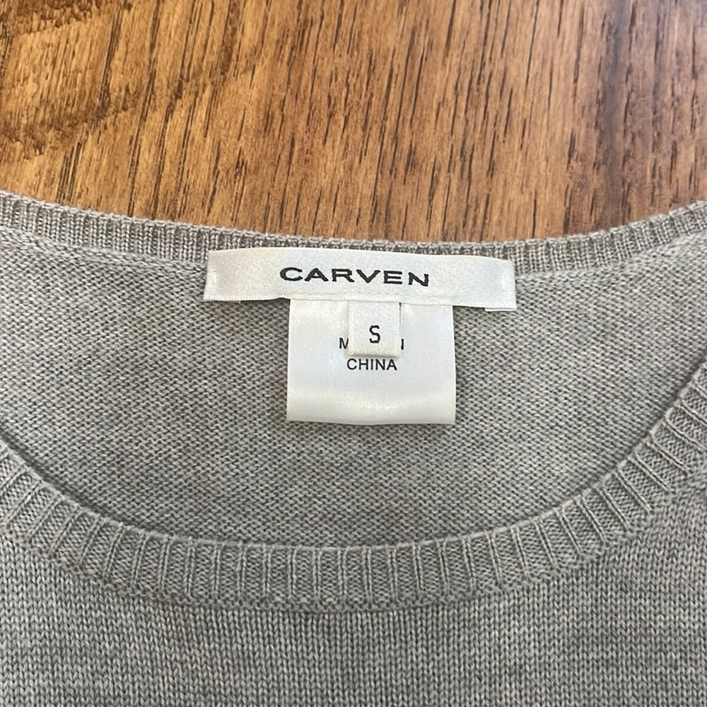 Carven Woman’s Short Sleeve Sweater Size S