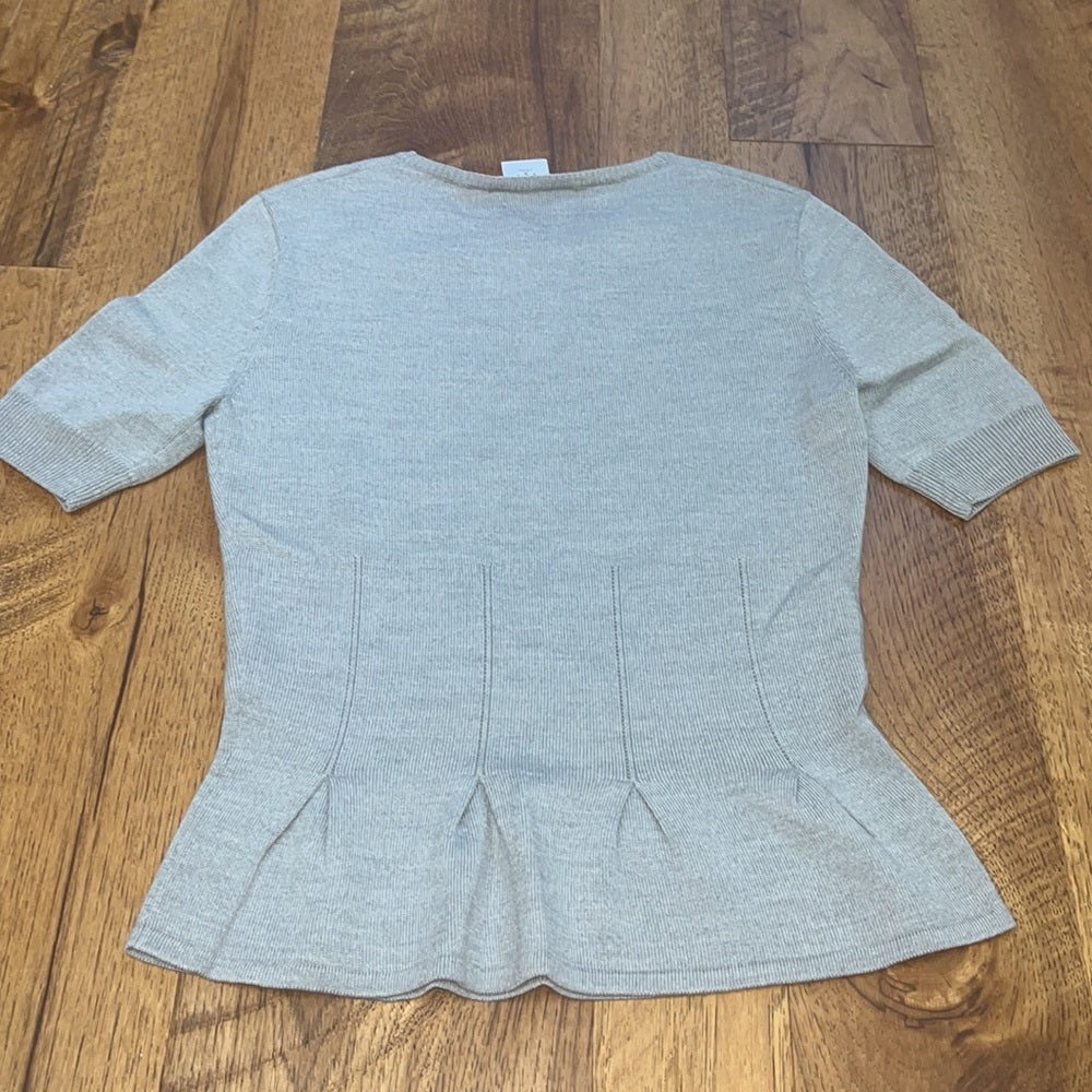 Carven Woman’s Short Sleeve Sweater Size S