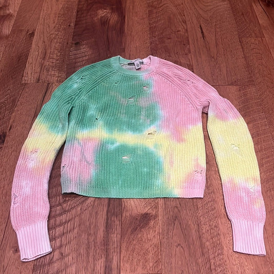 Cotton by Autumn Cashmere Woman’s Tiedye Sweater Size XS