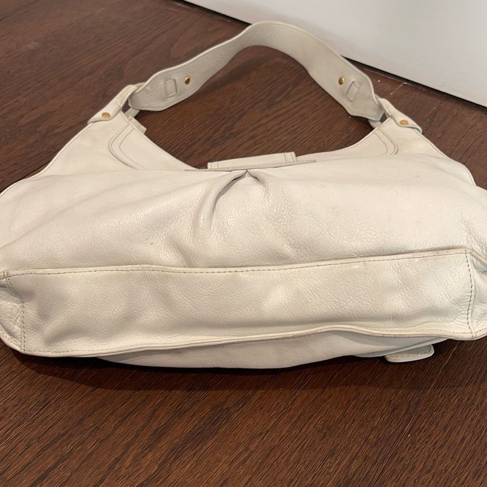 Charles David White Shoulder Bag