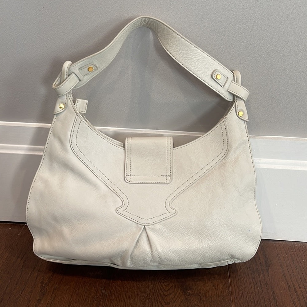 Charles David White Shoulder Bag