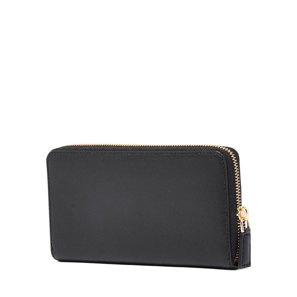 Marc Jacobs Black The Protege Leather Zip Wallet