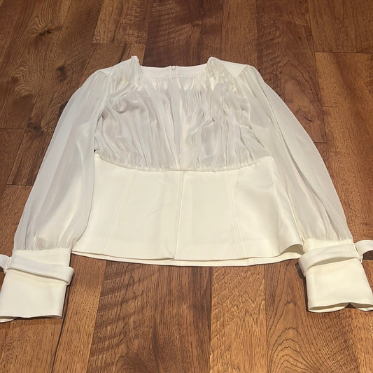 Chloè Woman’s White Blouse Size 6