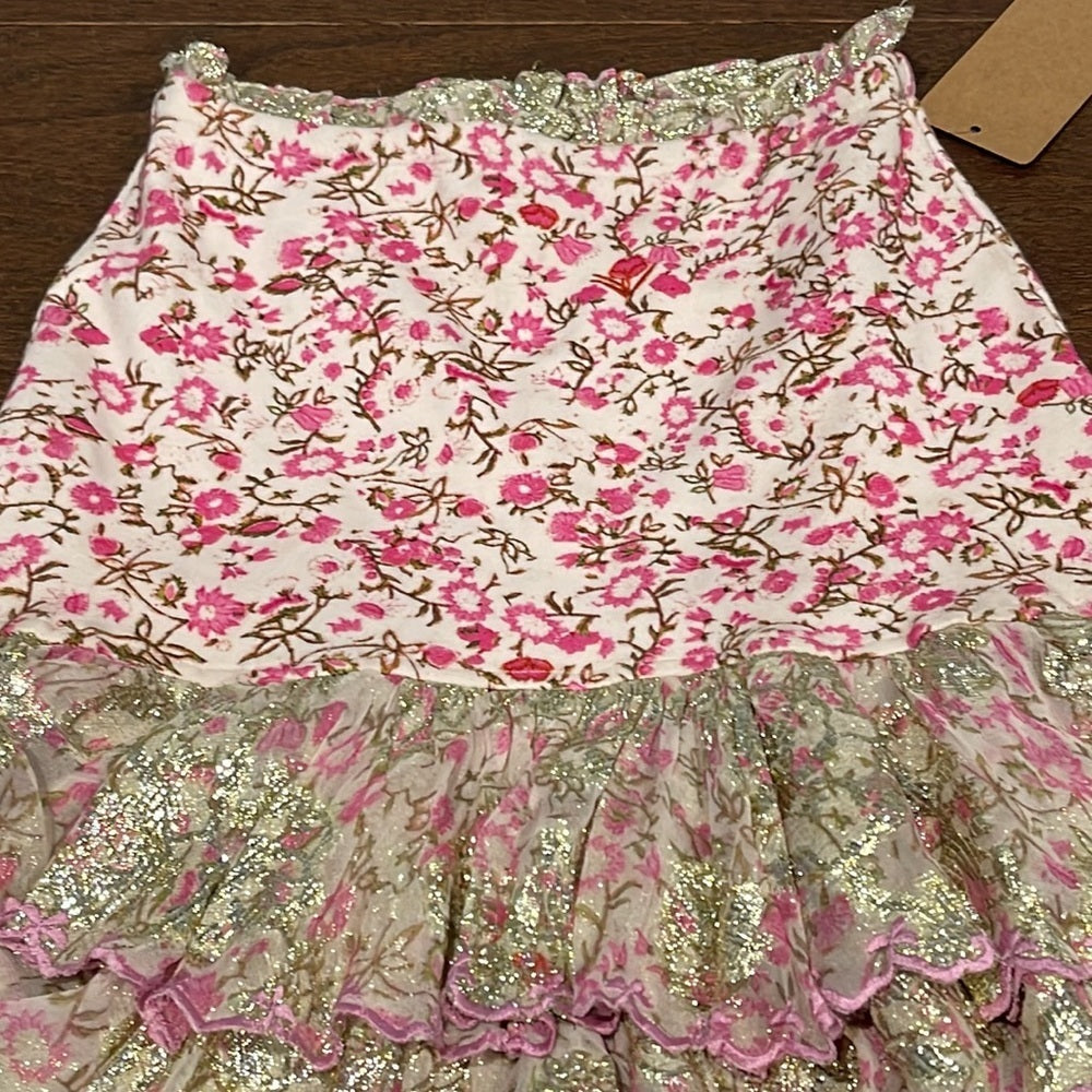 NWT Hemant & Nandita Women’s Floral Skirt Size XS