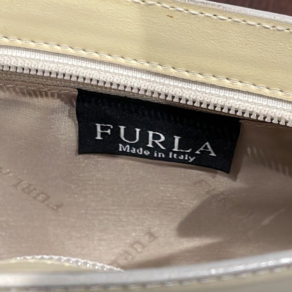 Furla Cream Shoulder Bag