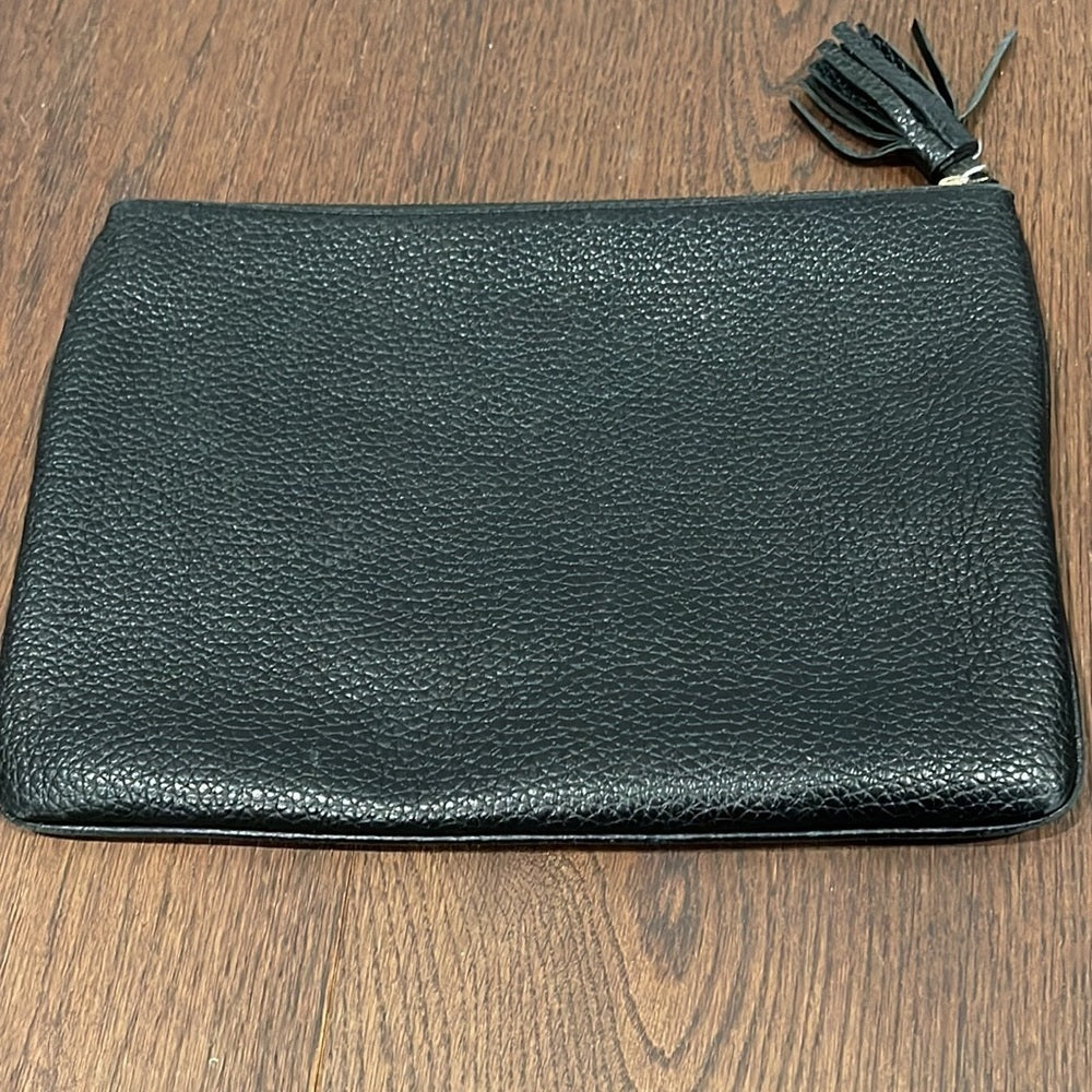 Kate Spade Black Leather Pouch or Clutch