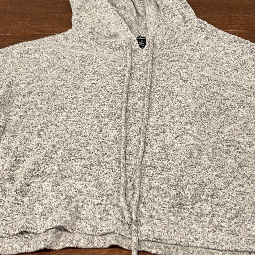 Ambiance Girls Grey Hooded Sweatshirt Size Small