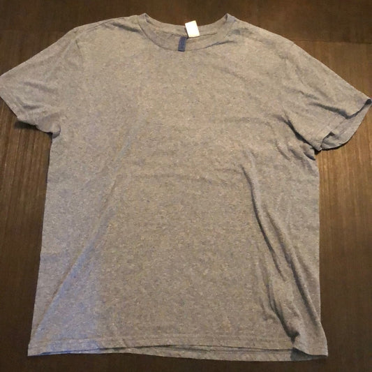 H&M L Mens Blue/Gray T-Shirt