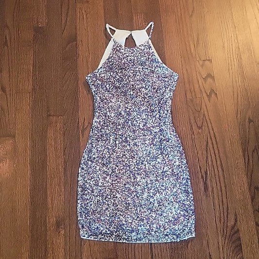 Nwt Womens Parker Sequins Dress Size S