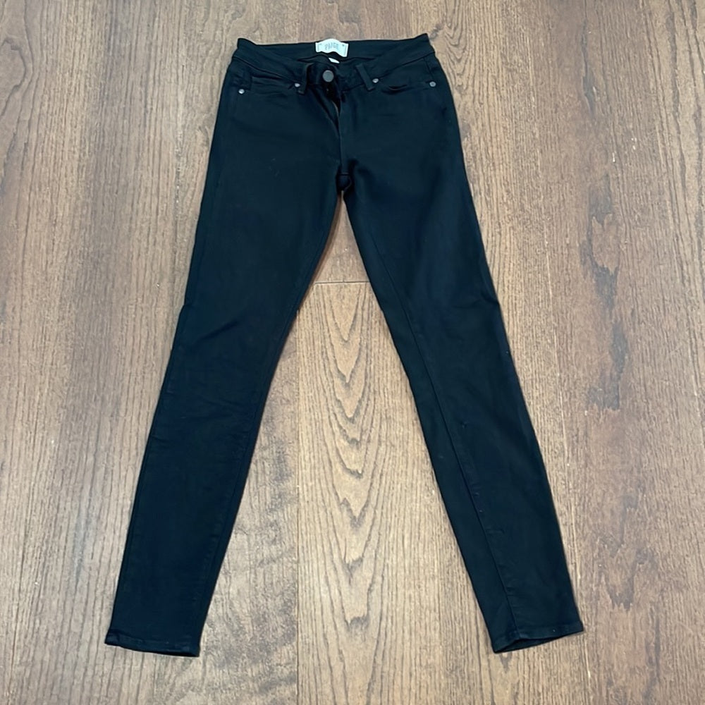 Paige Women’s Skinny Black Jeans Size 27