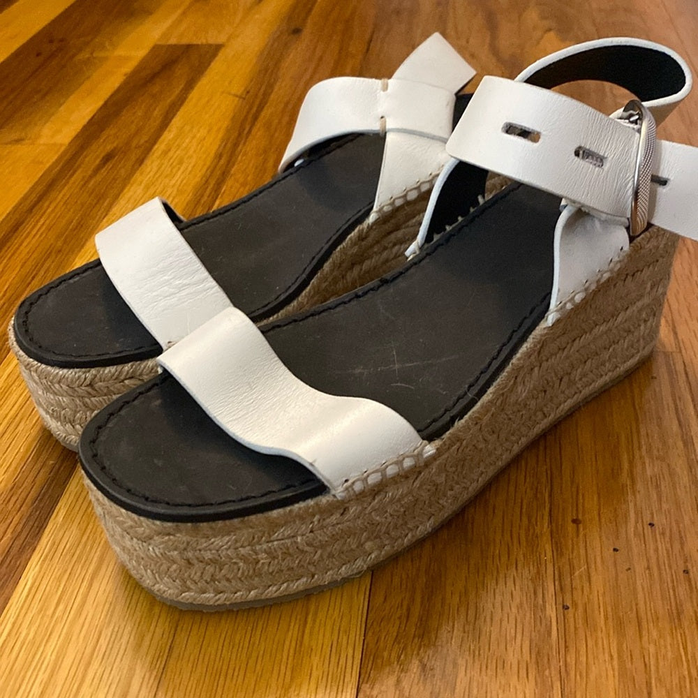 Rag & Bone Women’s White Platform Sandals Size 37/7