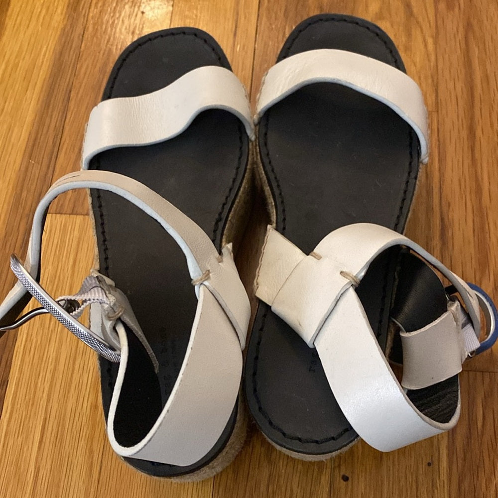 Rag & Bone Women’s White Platform Sandals Size 37/7