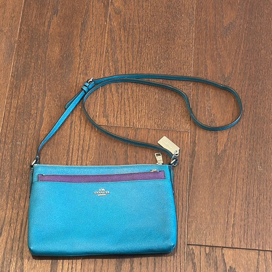 Coach Turquoise Shoulder and Crossbody Bag