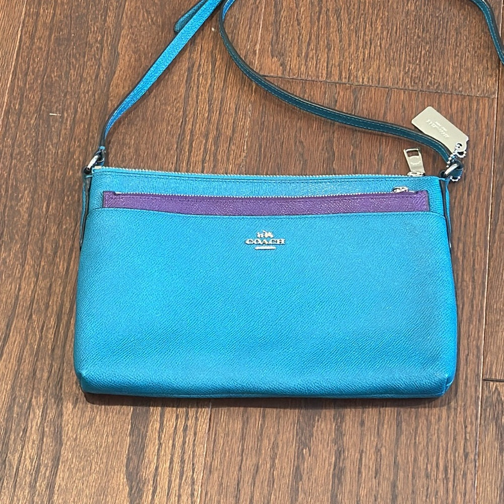 Coach Turquoise Shoulder and Crossbody Bag