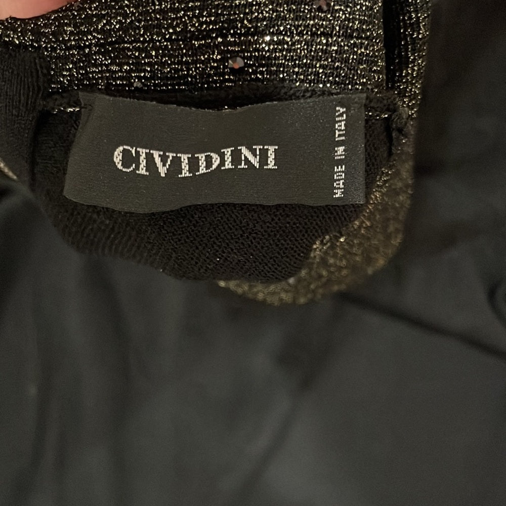 CiVidini Black Sweater Size 42/Small