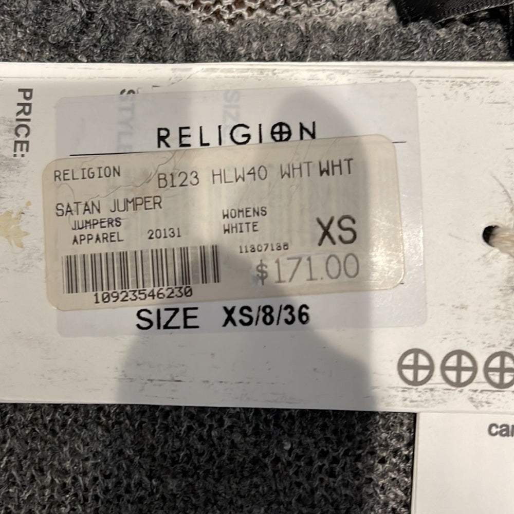 RELIGION Women’s Sweater Size XS NWT