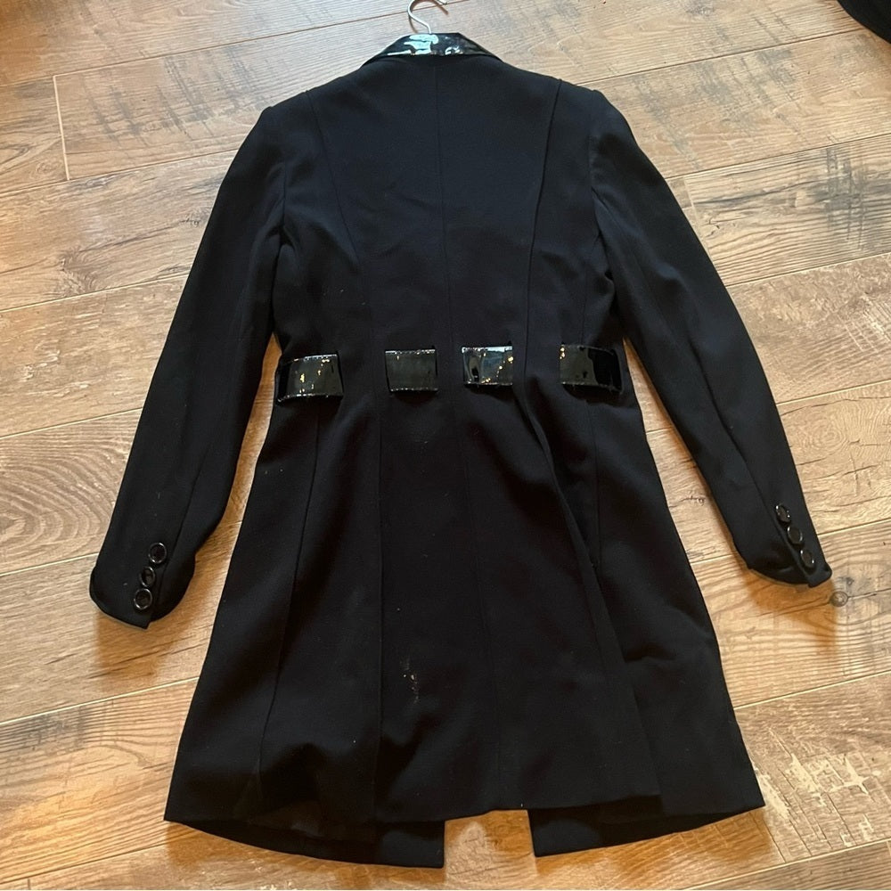 ALBERTO Makali Women’s Black Trench Coat Size 10