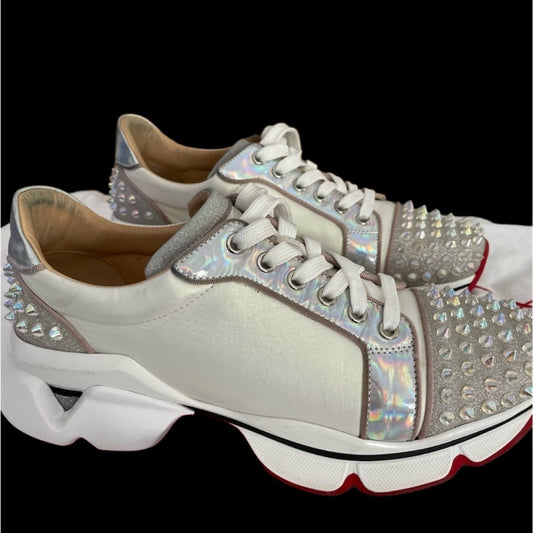 Christian Louboutin White Women’s Sneakers Size 39.5/9.5