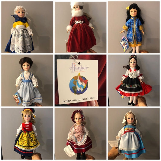 Effanbee Dolls From Countries