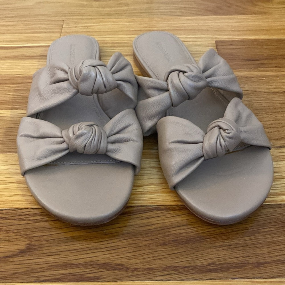 Mara&Mine Tan Knotted Sandals Size 8