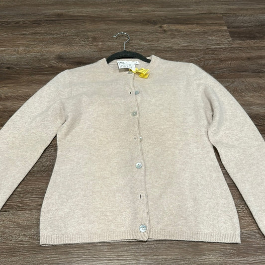 Wendy B. Cashmere Button Down Cardigan - Size Medium