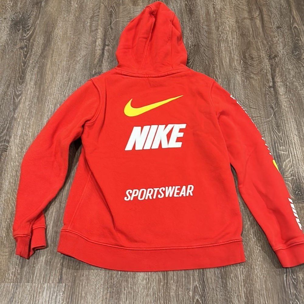 Nike Boy’s Red Hoodie - Size Medium