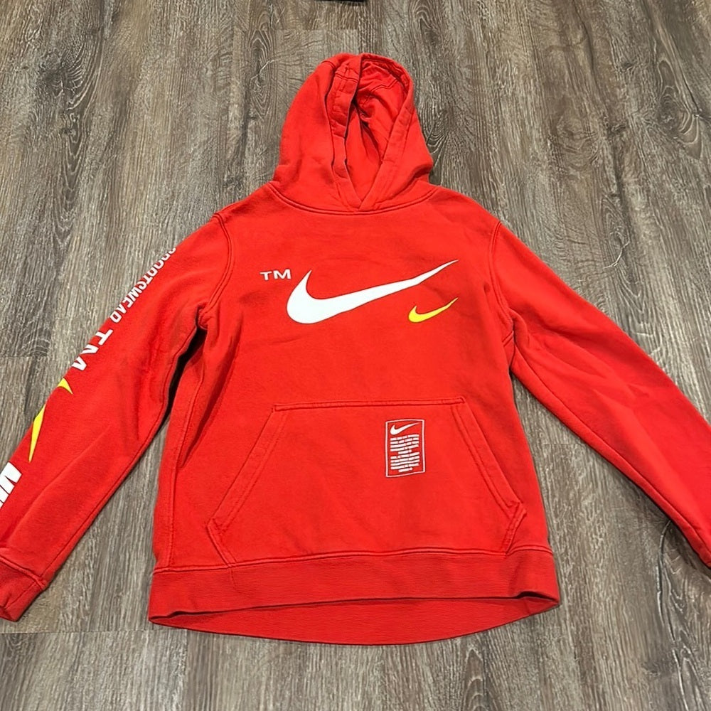 Nike Boy’s Red Hoodie - Size Medium