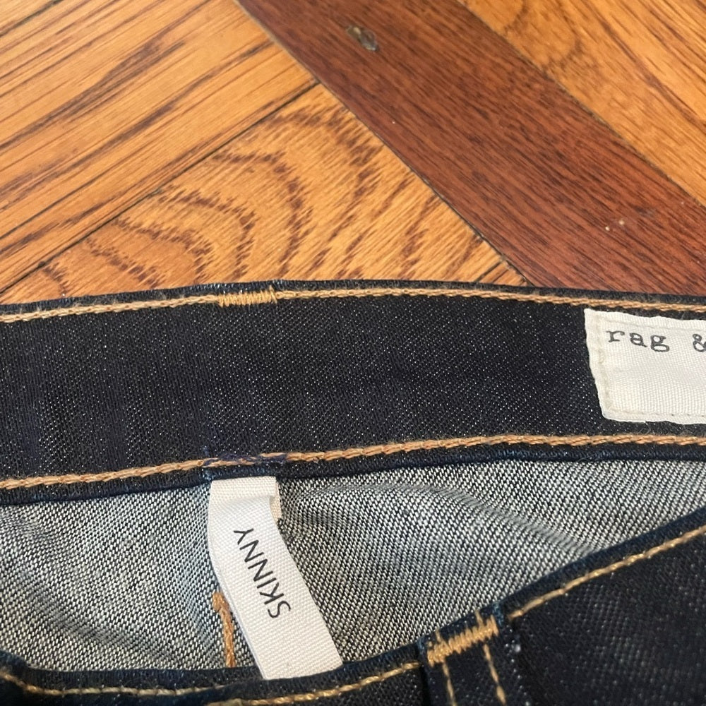 Rag & Bone Dark Blue Jeans Size 25