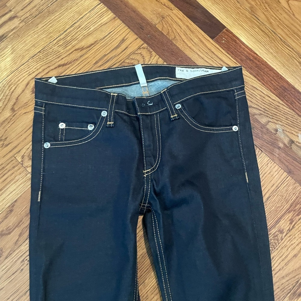 Rag & Bone Dark Blue Jeans Size 25